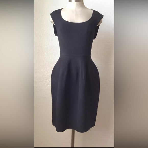 Ted Baker Dresses & Skirts - TED BAKER Judit Knit Tulip Stretch Dress Black Sz TB 4 US sz 10-12